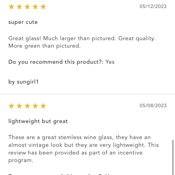 Anthropologie Eva Hopnail Wine Glasses NWT - Picture 8 of 11